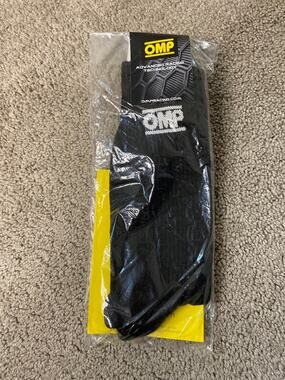 New OMP Racing Tecnica Socks (FIA Homologation) IEO-0766-A01, Black Size Large